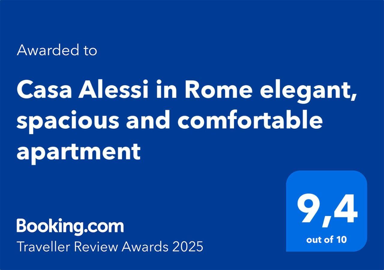Casa Alessi In Rome Elegant, Spacious And Comfortable Apartment מראה חיצוני תמונה